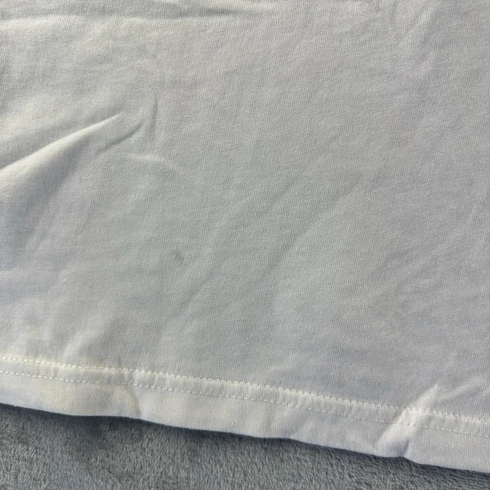 Fruit Of The Loom Crew Neck T-Shirt Men's XL White 4 Pack 100% Cotton